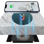 "15W Magnetic Wireless Charger Pad For Iphone 14/13/12, Airpods, Android". Fixed Price $46.10.