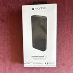 Mophie Power Boost Xl 20000MAH Portable Battery Black, Dual Ports, Usb-c. Fixed Price $29.50.