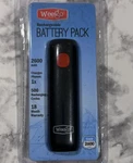 Weego Tour 2600 Mah Rechargeable Battery Pack 12" Micro Usb Cord Black. Fixed Price $10.00.