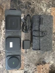 Mophie 3-IN-1 Travel Charger With Magsafe Fast Wireless Charging For Iphone,. Fixed Price $25.00.