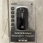 New Black Vivitar 400MAH Power Pack For Phone Tablet MP3 Devices. Fixed Price $11.00.
