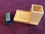 Project 62 - Bamboo Desk Charger Organizer Usb Ports & Qi Wireless. Fixed Price $19.99.