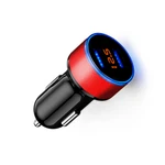 12V-24V 3 .1A Dual Usb Car Fast Charger Power Socket Outlet Led Voltmeter. Fixed Price $10.96.