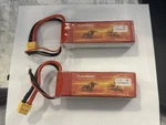 X Floureon 11.1V 2200MAH High Power 25C Lipo Battery Untested. Fixed Price $17.50.