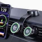 Tuorl Automobile Charger QI2 Magnetic Phone Holder Black 25W 2X Fast Charging. Fixed Price $20.00.