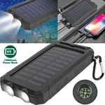 10000MAH Dual Usb Portable Solar Battery Charger Power Bank For Cellphone. Fixed Price $17.99.