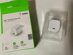 Belkin 2A/30W 1-PORT Usb-c Wall Charger White, As Shown. Fixed Price $16.99.