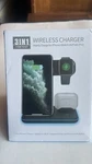 3 15W Wireless Charger Fast Charging Dock For Apple Watch Air Pods Iphone. Fixed Price $9.89.