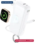 Rorry Flow Portable Charger, 10000MAH 40W Fast Charging Power Bank With Built-in. Fixed Price $64.97.