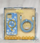 New Happy Gear Iphone 15 Case With Daisy Design + Cord Magsafe Compatible. Fixed Price $15.29.