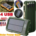 Solar Power Bank Charger 900000MAH Usb Backup External Battery Pack For Phones. Fixed Price $17.49.