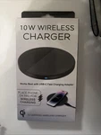 New 10 Wireless Charger/qi Certified Charger, With Pad Usb Cable. Fixed Price $9.50.