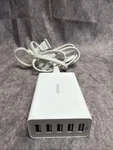 Anker Powerport 5 40W Usb Wall Fast Charger With Poweriq. Fixed Price $14.99.