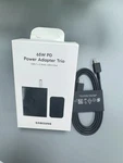 Samsung 65W Pd 3.0 Trio Power Adapter EP-T6530 Super Fast Charging Wall Charger. Fixed Price $14.00.