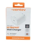 Ventev 30W Usb Ultrafast Wall Charger 3AMP White. Fixed Price $13.99.