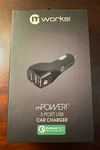 Mworks Mpower Port Usb Car Charger Quick 3.0 18W Black New. Fixed Price $8.00.