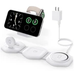 Cinfii 3 1 Charging Station Foldable Magnetic Wireless Travel Charger. Fixed Price $32.33.