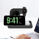 3IN1 Foldable Fast Wireless Charger Stand For Apple Watch Ultra 2 Iphone 16E 15. Fixed Price $14.89.