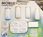 Life Made Family Pack Mobile Power Charging Station LPBNKFAM44-R. Fixed Price $45.99.