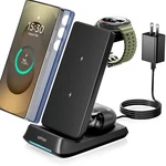 Kpon 3 1 Charging Station For Samsung, Wireless Charger Thick Cases, F.... Fixed Price $37.99.