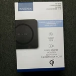 Insignia 15W Universal Qi Wireless Charging Pad Station NS-MWPC15K-C. Fixed Price $8.02.