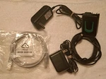 Lot Of 4: Oem Adapter, Dake 1-VERIZON Charger, Gray RJ45 Cable. Fixed Price $15.00.