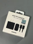 New Samsung Galaxy 45 Watts Usb-c Super Fast Charging Wall Charger + Cable. Fixed Price $7.65.