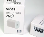 Ikea Sjoss 65W Usb-c Charger, Ports, Fast Pd Charging 606.184.62 New. Fixed Price $24.98.