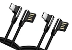 6FT And 10FT Long Usb-c Cable Angle Cord For Gaming Fast Charge Cell Phones. Fixed Price $17.09.