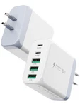 BLOCK,50W 5-PORT Fast Wall Charger,dual -& Usb-a Multiport Chargi.... Fixed Price $29.59.