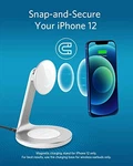 Anker Wireless Charger Powerwave Magnetic 2-IN-1 Stand Cable A25611Y1 White. Fixed Price $41.52.
