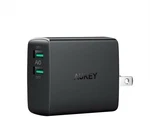 Aukey 2 Port Usb Wall Charger Foldable Plug Aipower Adaptive Charging Technology. Fixed Price $8.98.