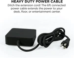Limitless 5-DEVICE Charger W/ Usb Type-c & Outlets Black. Fixed Price $32.30.