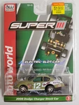 Auto World 2008 Dodge Charger Stock Car Ho Scale Slot SC399. Fixed Price $17.99.