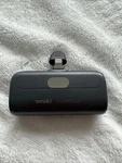Tonoki Portable Charger 5000MAH Power Bank For Iphone, Fast Charging, Mini. Fixed Price $10.00.