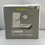 3 In 1 Charger For Iphone Watch And Airpod - Heyday White. Fixed Price $17.50.