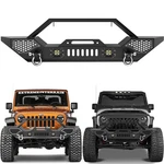Garvee Front Bumper For Jeep Wrangler Jk/jku 2007-2018 Led Lights, D-rings. Fixed Price $196.22.