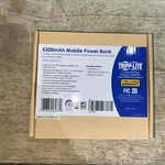 Tripp Lite Portable 5200MAH Mobile Power Bank Usb Battery Charger New In Box. Fixed Price $20.00.
