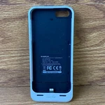 Mophie JPH-IP5-SLV Silver 5V 0.5A-1.5A Juice Pack Helium Case For Iphone. Fixed Price $12.00.
