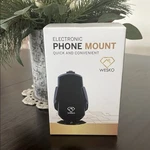Nib Wesko Black Electronic Car Phone Mount, Wireless Charger, 360* Rotation. Fixed Price $16.50.