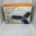 Solio Classic Battery Pack And Solar Charger (silver) - New In Box. Fixed Price $20.00.