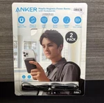 (2 Pack)anker Wireless, Magnetic Battery Maggo Usb-c Portable Charger 5000MAH. Fixed Price $39.00.