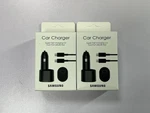 45W Samsung Max Usb-c Cable Dual Port Fast Charging Car Charger 5A New Sealed. Fixed Price $8.00.