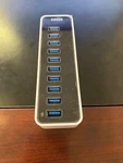 Anker Usb 3.0 Data Hub Superspeed 10 Port Built Charging Model AH231. Fixed Price $23.95.