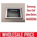 Samsung Oem Cell Phone Battery AB463651BA For SPH-M330 SGH-A637 SGH-A697 SGH-T73. Fixed Price $11.99.