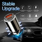2 Usb Port Fast Car Charger Adapter For Iphone Samsung Android Cell Usa. Fixed Price $5.99.