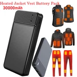 Heated Jacket Vest 300000MAH External Battery Power Bank Backup Fast Charger Usb. Fixed Price $21.16.