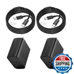 Samsung 45W Super Fast Charger 2 Pack 10FT Usb-c To Cable With Power Delivery. Fixed Price $50.22.