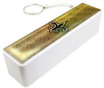 Saints Nfl Universal Powerbank Mizco 1600 Mah 6+HOURS Talk/video White. Fixed Price $5.97.
