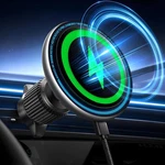 For Magsafe Car Mount Charger, 15W Fast Charging Led Silver - Blue. Fixed Price $22.70.